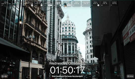 WorldClock Extension